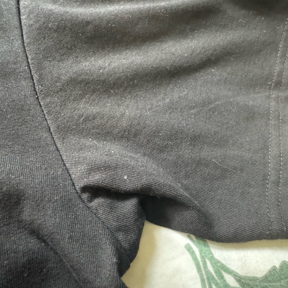 Supreme Black Tee with Ocean Blue Logo - Picture 12 of 13
